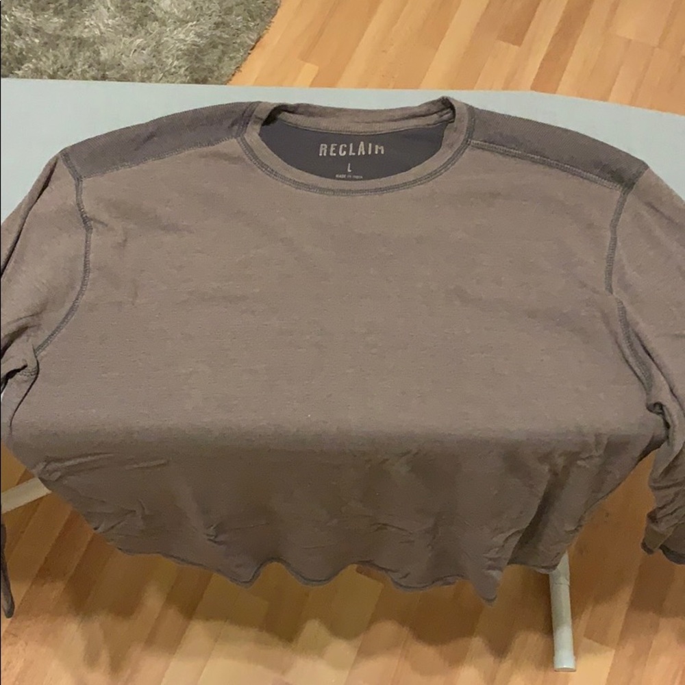 Reclaim Large Long Sleeve Shirt.